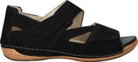 Waldläufer Waldlaufer Dames Sandalen Heliett Zwart - Maat 38