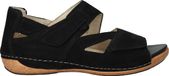 Waldläufer Waldlaufer Dames Sandalen Heliett Zwart - Maat 38