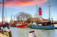 Ravensburger Puzzel 12001476 - De haven van Büsum - Puzzel van 300 stukjes Duitsland collectie voor volwassenen van 14 jaar en ouder