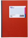 König & Ebhardt Kladde 8615271 Carnet à carreaux Rouge 48 feuilles DIN A5