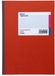 König & Ebhardt Kladde 8615271 Carnet à carreaux Rouge 48 feuilles DIN A5