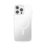 PopSockets iPhone 16 Pro Max hoesje compatibel met MagSafe, telefoonhoesje voor iPhone 16 Pro Max, compatibel met draadloos opladen, alleen hoesje - transparant