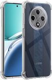 Techsuit Hoesje geschikt voor Oppo Reno12 F/Reno12 FS - Shockproof Silicone Back Cover - Transparant