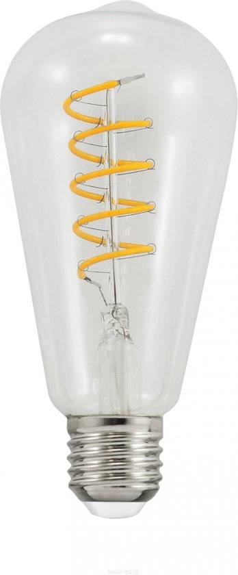 ABC-LED Filament LED-lamp E27 4 watt 210 lumen 2200 kelvin - Spiraal