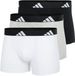 Adidas ActiveFlex Cotton Heren Onderbroek Zwart/Grijs/Wit - 3 Stuks