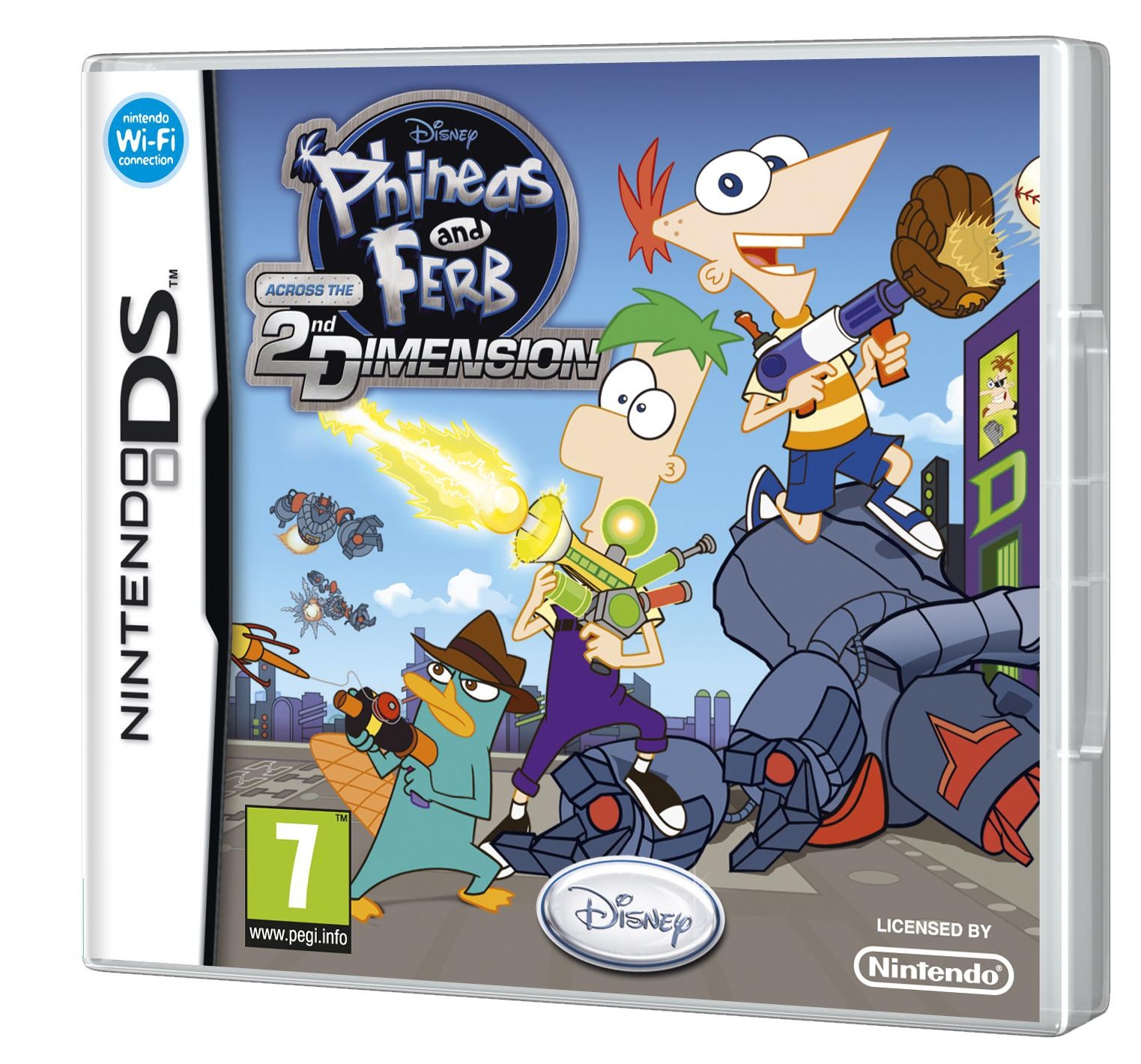Disney Interactive Studios Phineas and Ferb Across the 2nd Dimension Nintendo DS