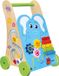 Bino Mertens Houten Activity Walker Olifant - 4019359704169