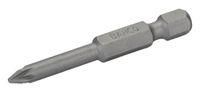 Bahco Bit 1/4" | voor Pozidriv schroeven | PZ3 x 50 mm - 2-delig - retailverpakking - 59S/50PZ3-2P