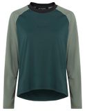 Dames VAUDE Loamer LS Shirt Dames Fietsshirt Lange Mouw deep pond Maat 38