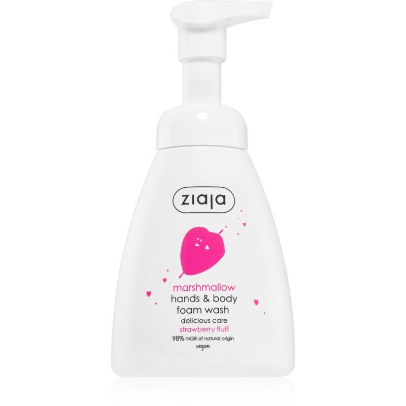 Ziaja Marshmallow Hands & Body Foam Wash 250ml
