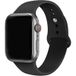 Apple Watch bracelet sport en silicone (noir)