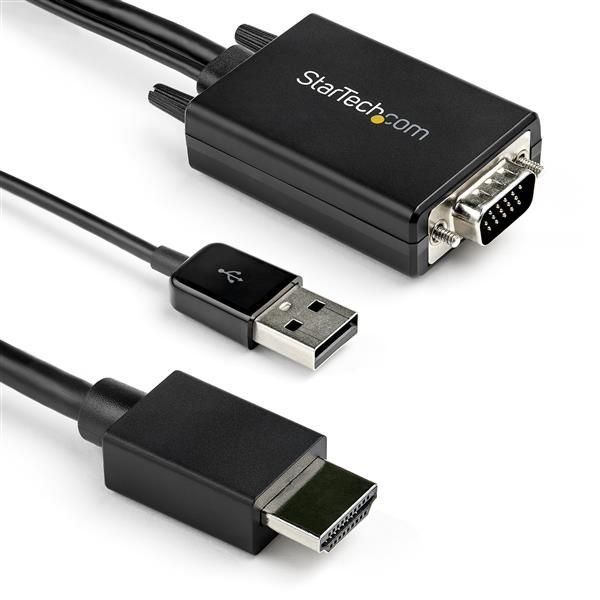 StarTech.com VGA naar HDMI kabel adapter - 2m - 1080p