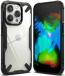 Ringke Fusion X iPhone 14 Pro Hoesje Back Cover Transparant Zwart