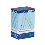 WEDO Paperclip 77 mm gegolfd, 100 stuks, glanzend verzinkt