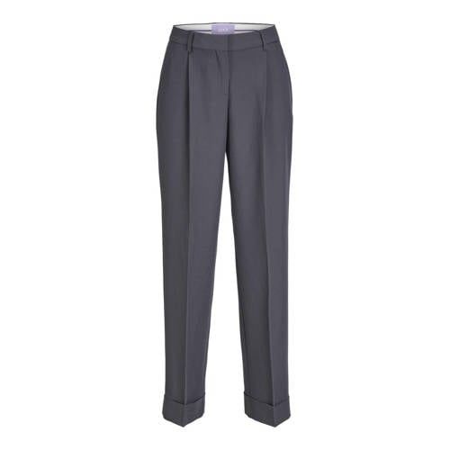 JJXX High Waist Straight Fit Broek - Grijs
