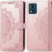 iMoshion Hoesje Motorola Moto E13 - Book Case - Rosé Goud