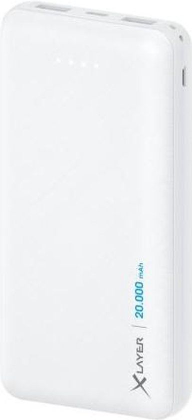 XLayer Powerbank Micro - 20000mAh - White