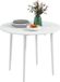 HOMCOM Opklapbare eettafel - wit
