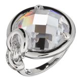 Orphelia Damesring 925 sterling zilver met zirkonia, 50 (15.9), Sterling zilver, Zirkonia