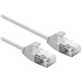 Roline Câble de brassage UTP DataCenter SLIM, Kat6A/Kl.EA, LSOH, gris, 5m