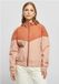 Urban Classics Arrow Windbreaker jacket - M - Oranje/Roze