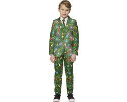 Suitmeister Christmas Green Tree Light Up Kids Suit - Size L