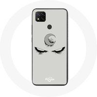 Maniacase Hoesje voor Xiaomi Redmi 9C Moon Knight Batman Seizoen 1 Boze Ogen