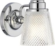 Quintiesse LED Badkamerarmatuur Hudson | 3W 3000K 300Lm 830 | IP44 | Dimbaar | Polished Chrome