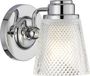 Quintiesse LED Badkamerarmatuur Hudson | 3W 3000K 300Lm 830 | IP44 | Dimbaar | Polished Chrome