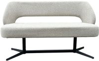 LABEL51 Saint Tropez Banc de salle à manger - Naturel - Tissu Royal - 190 cm