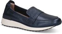 Caprice Dames Instappers 9-24701-46 Blauw Leer G-breedte Maat 37 EU