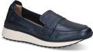 Caprice Dames Instappers 9-24701-46 Blauw Leer G-breedte Maat 37 EU