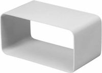 Europlast Kunststof verbindingsmof vierkant 110x55 mm - KSF