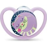 Nuk Sucette en silicone Space Night 0-6M 1ud
