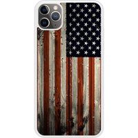USA Hood Bedrukt siliconen hoesje compatibel met iPhone 11 Pro Max