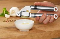 Alpina Kitchen & Home Alpina Knoflookpers - RVS - 20 cm - Vaatwasmachine Geschikt