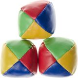 Duckiez Jongleerballen - 3x stuks - gekleurd - Kunststof - 3-12 jaar