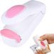 G&M GmbH Bol Mini vacuum sealer - werk op 2 AA batterijen (meegleverd) - Roze/Wit