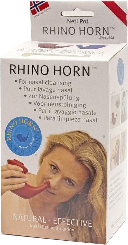 Rhino Horn Neusdouche Rood