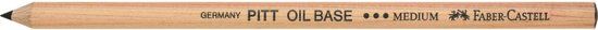Faber-Castell Pitt Oil Base potlood zwart medium - 4005401126034