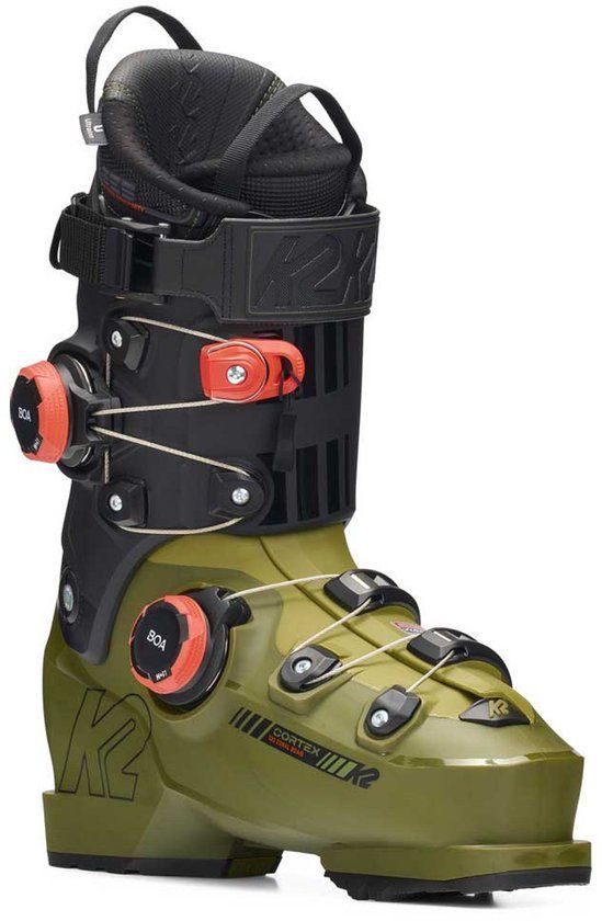 K2 Cortex 120 Zonal Boa Alpine Skischoenen Groen 25.5 Man, Vrouw