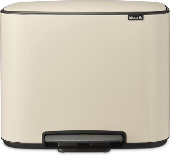 Brabantia Bo Pedaalemmer - 36 Liter - Soft Beige