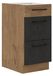 Vigo Unterschrank 40 cm Eiche Lancelot Matera Grau Küchenzeile Soft-Close Küche