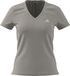 adidas dames Workout Essentials V-Neck Shirt, wonder alumina, XXS