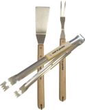 Cook'in Garden Essentiel S3 Accessoires HV Hout Spatel-Tang-Vork