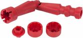 KS Tools jeu de clés à douille pour montage de cuvette de WC - 4 pièces