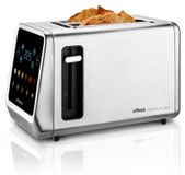 OEM Broodrooster, 850 watt, 2 sleuven, LED-display, 6 standen