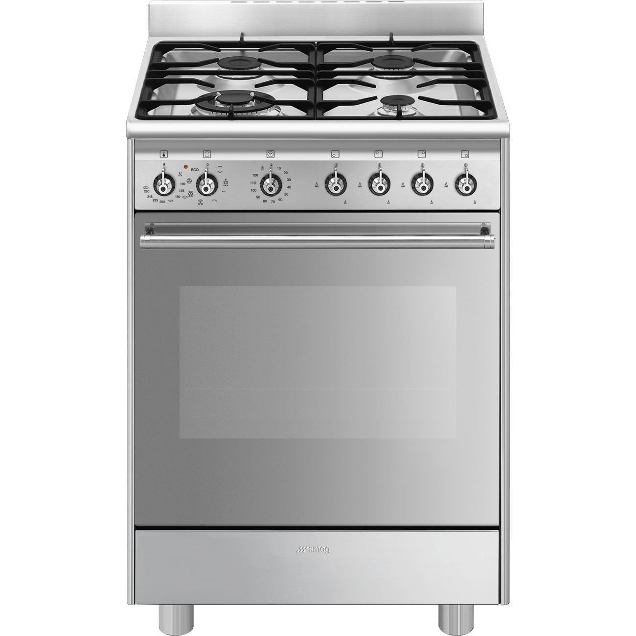 Smeg SX61GM - Freestanding Gas Cooker - Stainless Steel