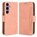 Samsung Étui portefeuille Galaxy S25+ Porte-Cartes - Rose