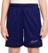 Nike Academy25 Junior Trainingsshort Blauw Donker Unisex 140